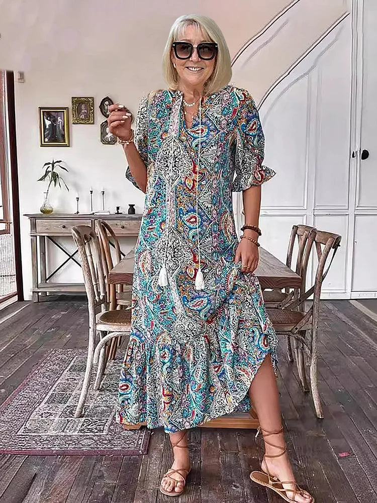 KAREN – BOHO DREAM MAXI DRESS
