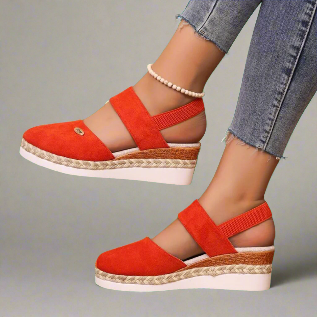 Gerneliese | Elegant Orthopedic Platform Sandals