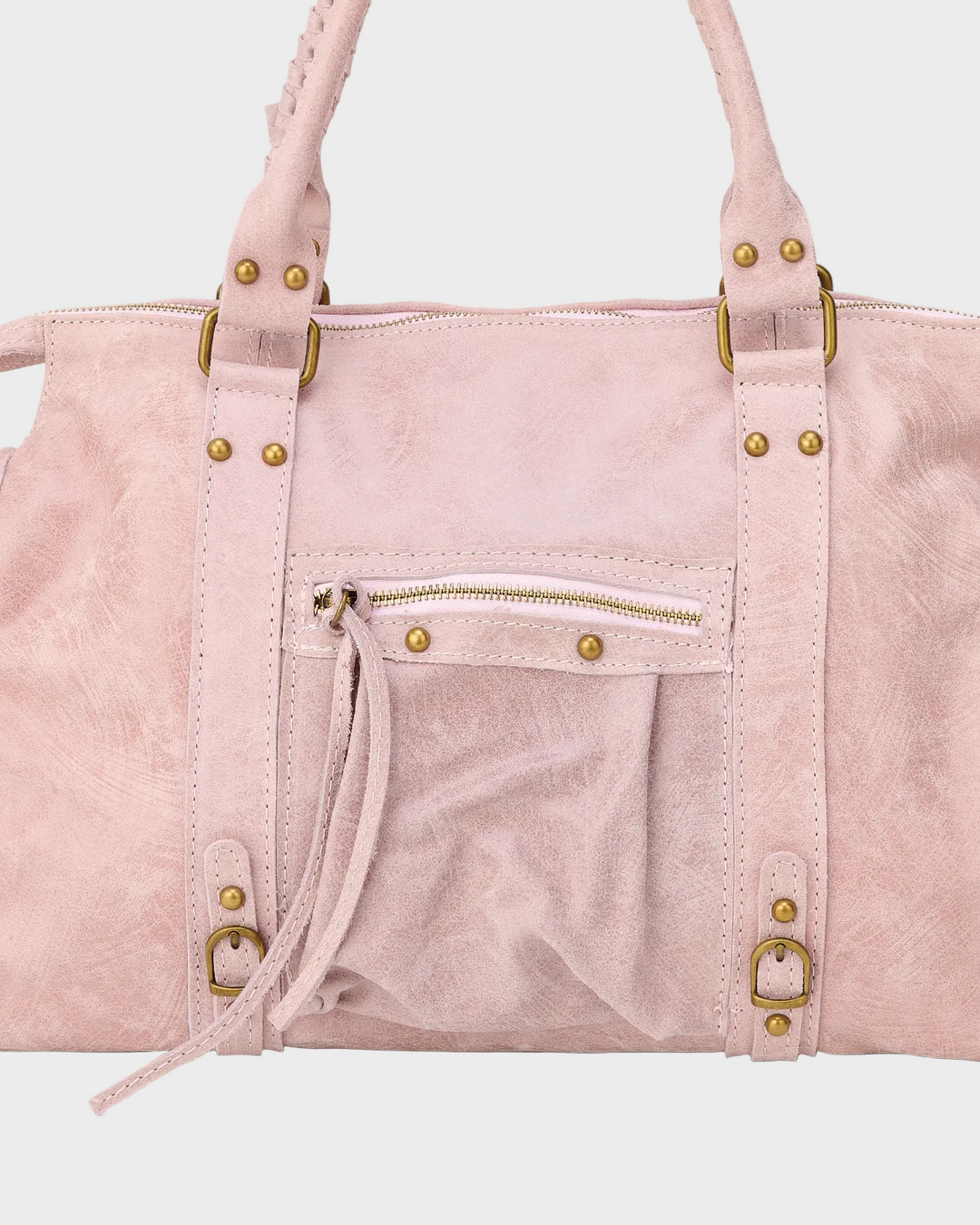 Vanilla Pink Laptop Tote Bag with Inner Phone Pocket