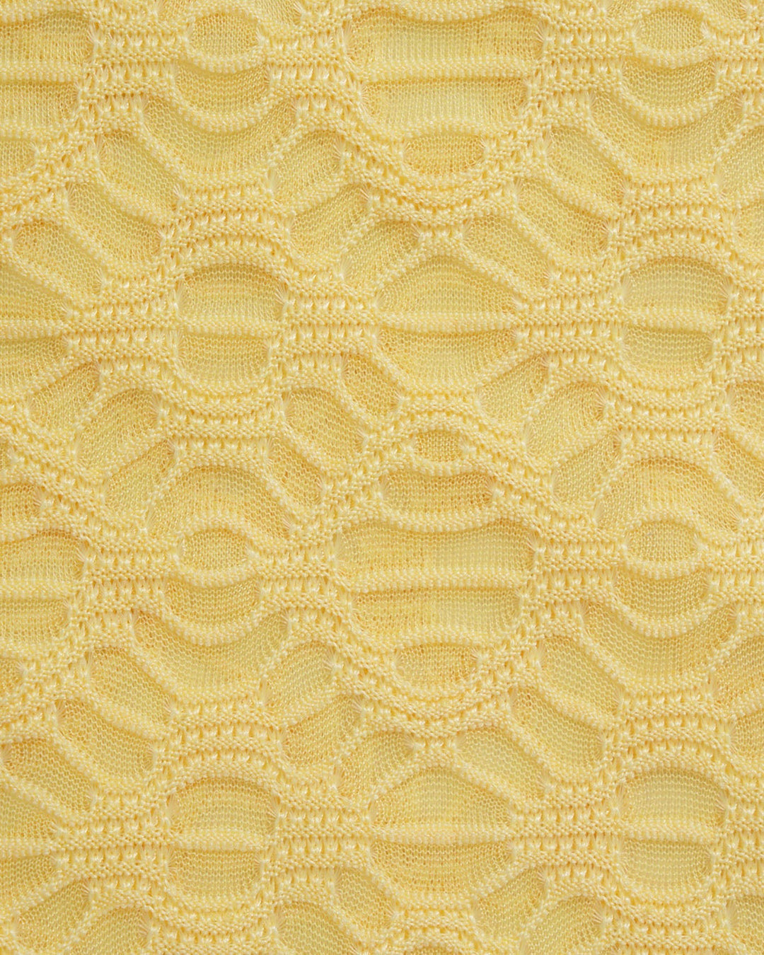 Clara & Sophia | Jacquard Textured Bikini Set for Women in Yellow