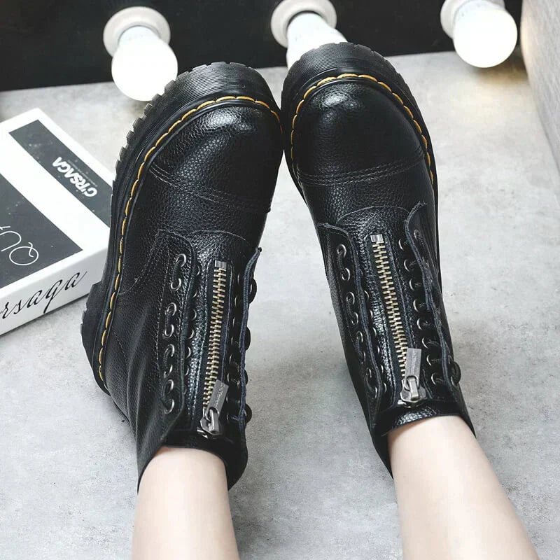 Daisy | Elegant Zip-Up Boots