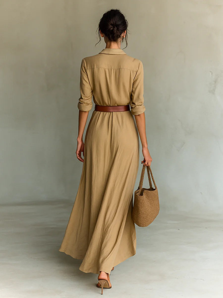 CASSY - RESORT CHIC SHIRT DRESS