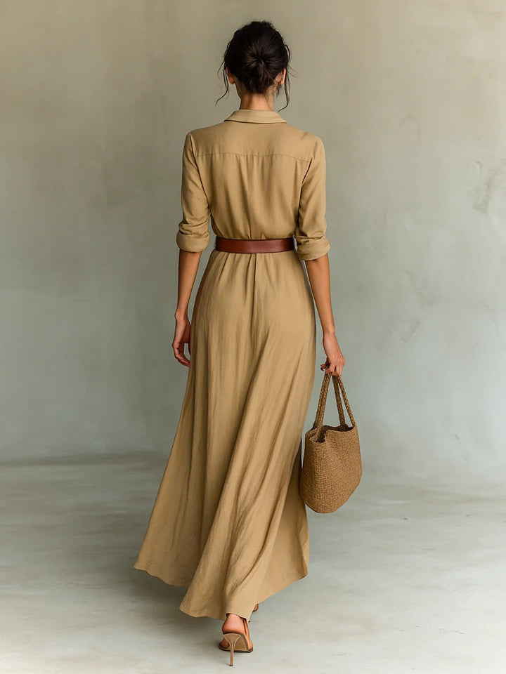 CASSY - RESORT CHIC SHIRT DRESS