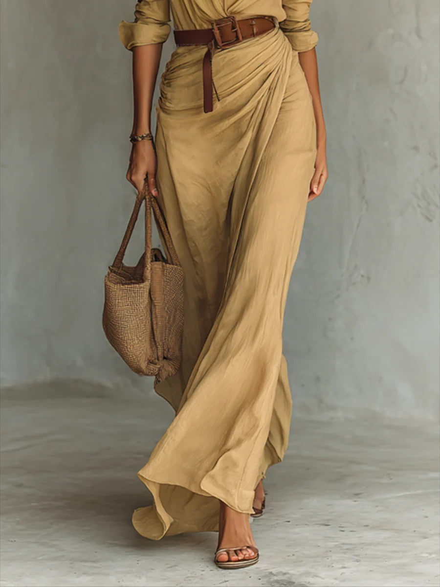 CASSY - RESORT CHIC SHIRT DRESS