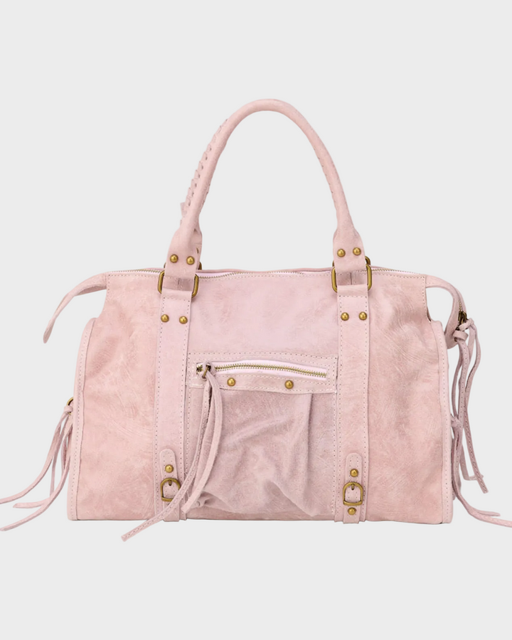 Vanilla Pink Laptop Tote Bag with Inner Phone Pocket