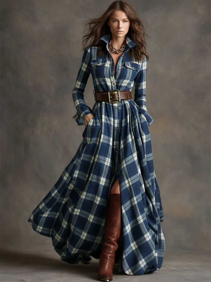 MARGARET - HIGHLAND GRACE MAXI DRESS