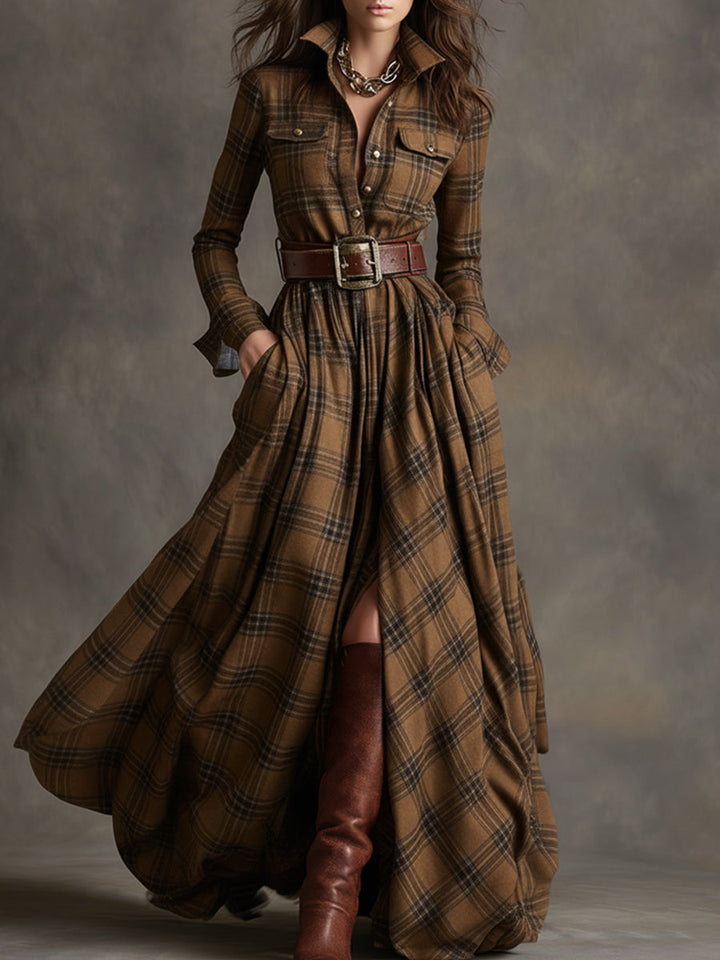 MARGARET - HIGHLAND GRACE MAXI DRESS