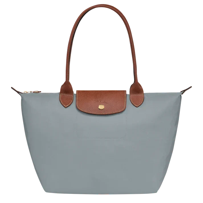 Longchamp - Medium Le Pliage Tote, Steel
