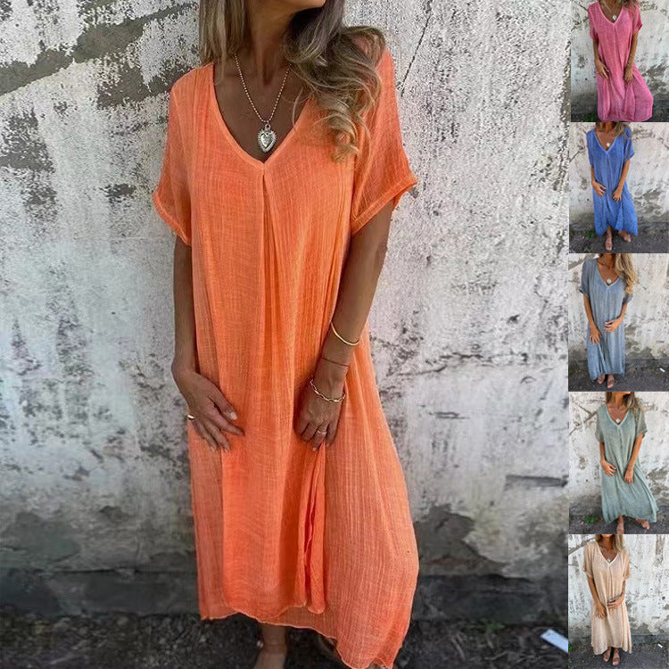 LILIA – CASUAL & ELEGANT SPRING MAXI DRESS