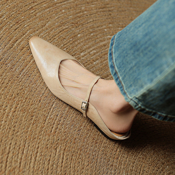 Mule in Genuine Leather Orella