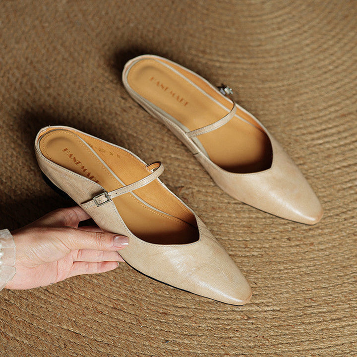 Mule in Genuine Leather Orella