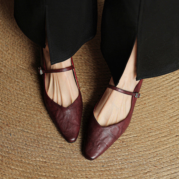 Mule in Genuine Leather Orella