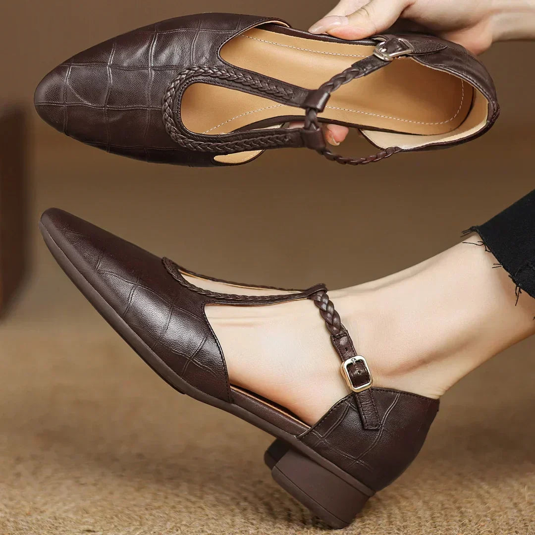Kepa Leather Mary Janes