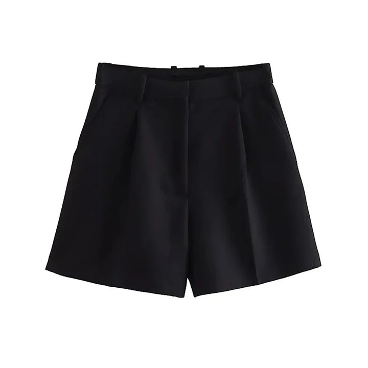 Clara & Sophia | Sand Relaxed Fit Drawstring Cotton-Blend Shorts