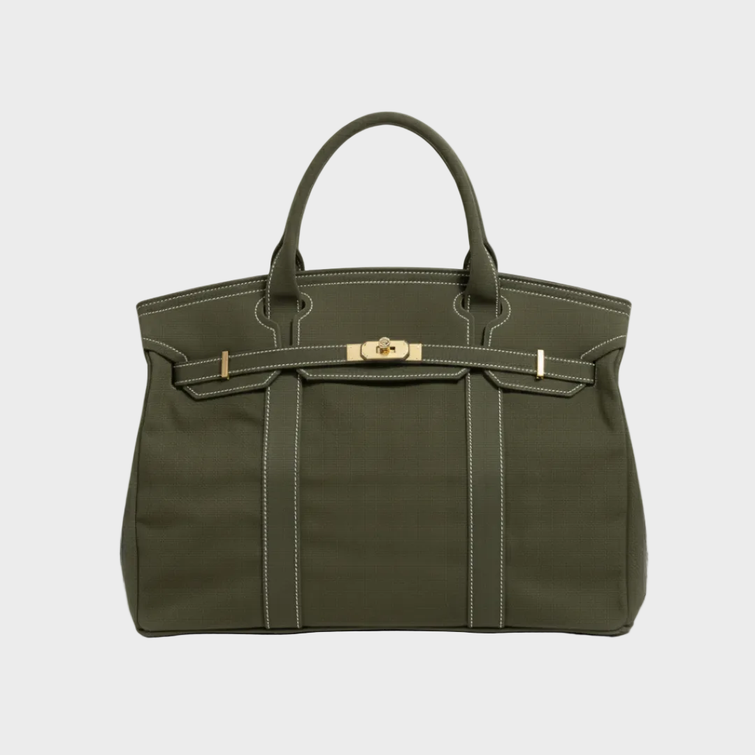 Vintage-Weave Cotton Canvas Tote for Everyday Use