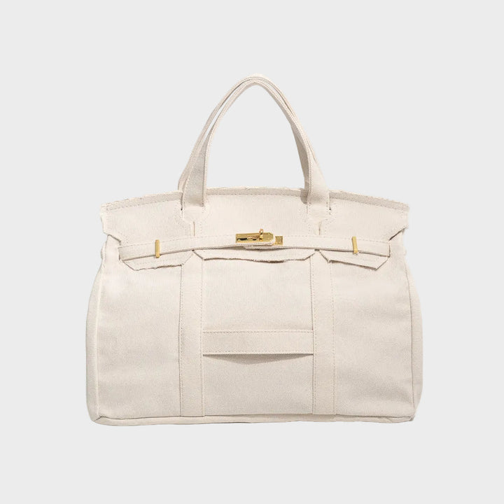 Everyday Canvas Carryall with Reinforced Shoulder Straps