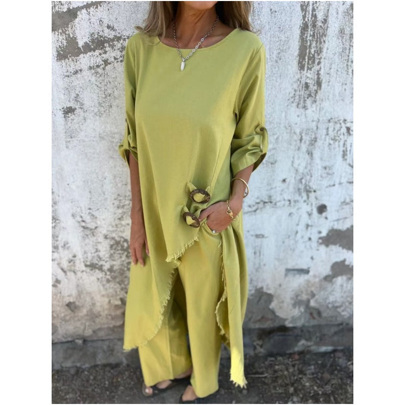 HEATHER – RELAXED OVERSIZED MAXI DRESS
