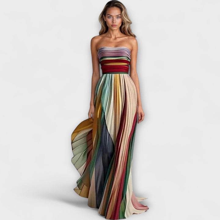 Flora - Long Dress Made from Premium Fabric