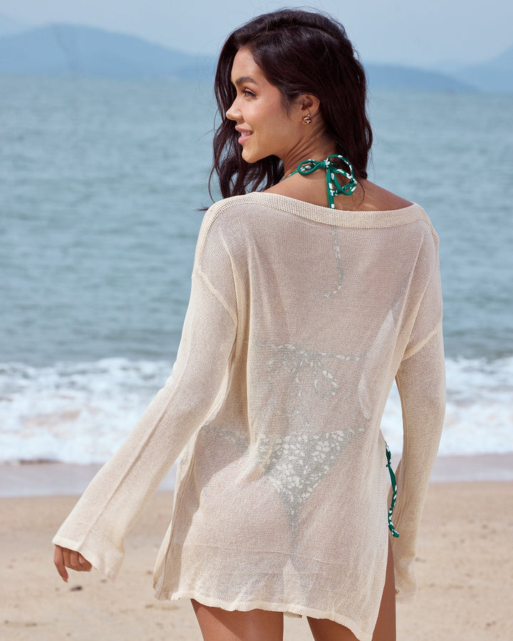 Clara & Sophia | Apricot Swimsuit Cover-Up