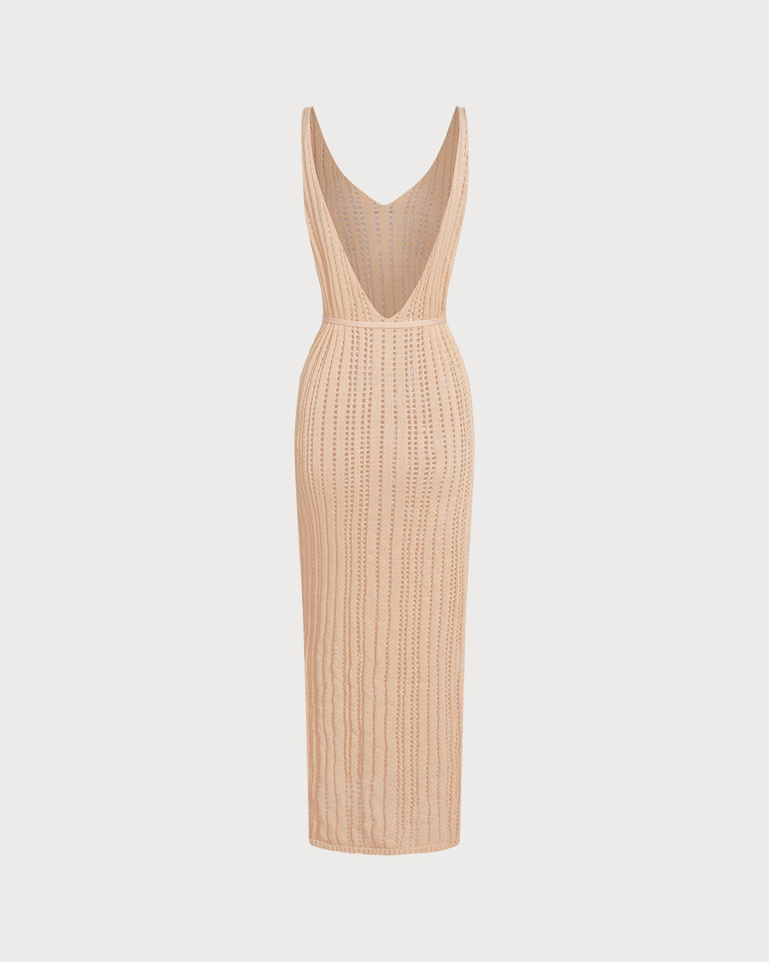 Clara & Sophia | Crochet Swimsuit Cover-Up for Women in Apricot