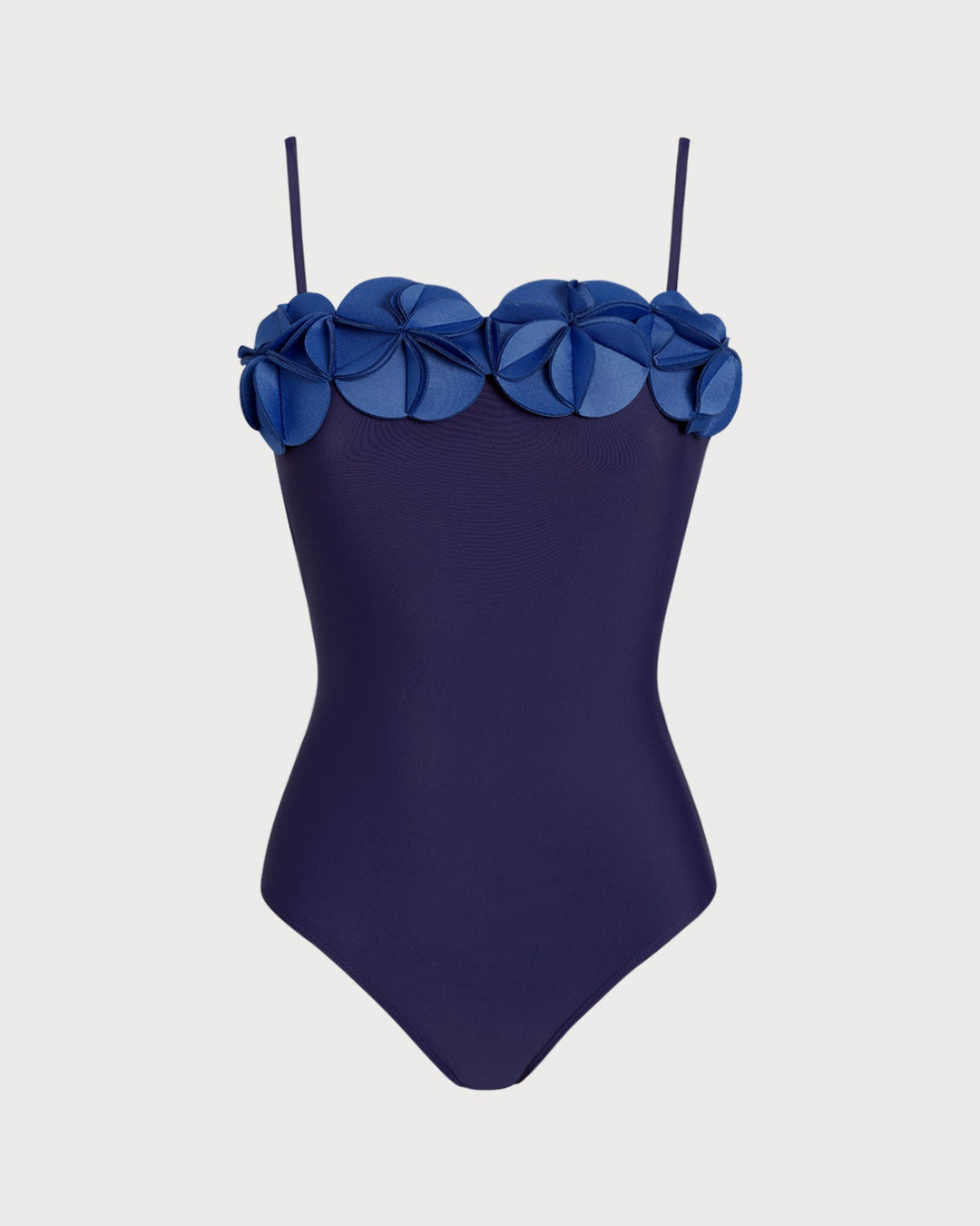 Clara & Sophia | Floral One Piece Swimwear for Women in Blue