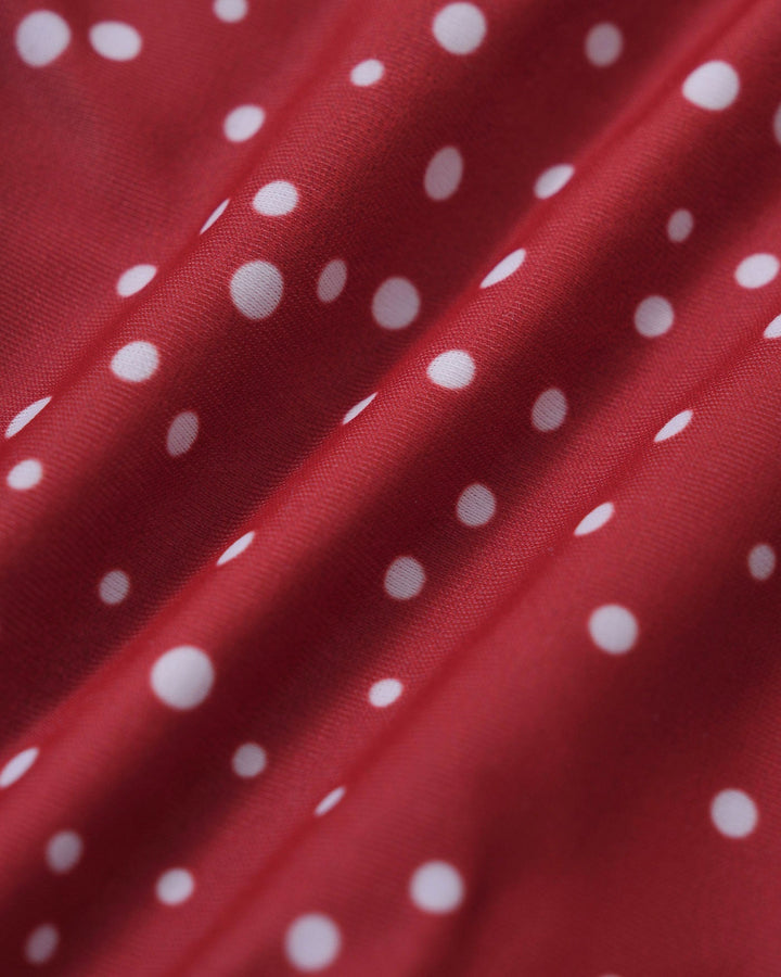 Clara & Sophia | Red Polka Dot Bikini Set