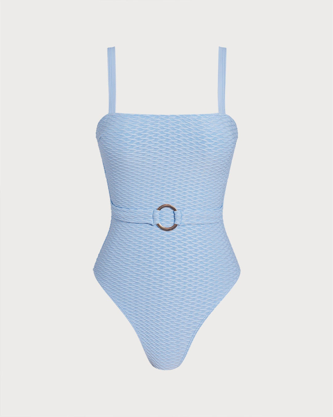 Clara & Sophia | Bandeau One Piece Swimwear for Women in Blue