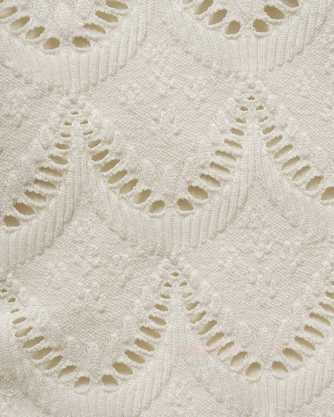 Clara & Sophia | Textured One Piece Swimwear for Women in Off White