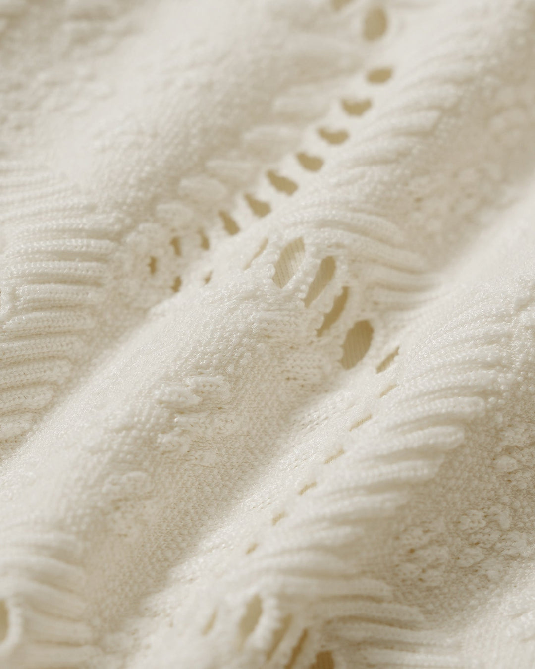 Clara & Sophia | Textured One Piece Swimwear for Women in Off White