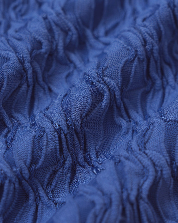 Clara & Sophia | Textured Bikini Set for Women in Light Blue