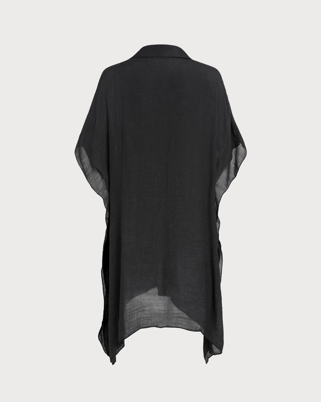 Clara & Sophia | Black Loose Beach Cover-up